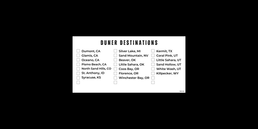 Duner Destination Vinyl Banners