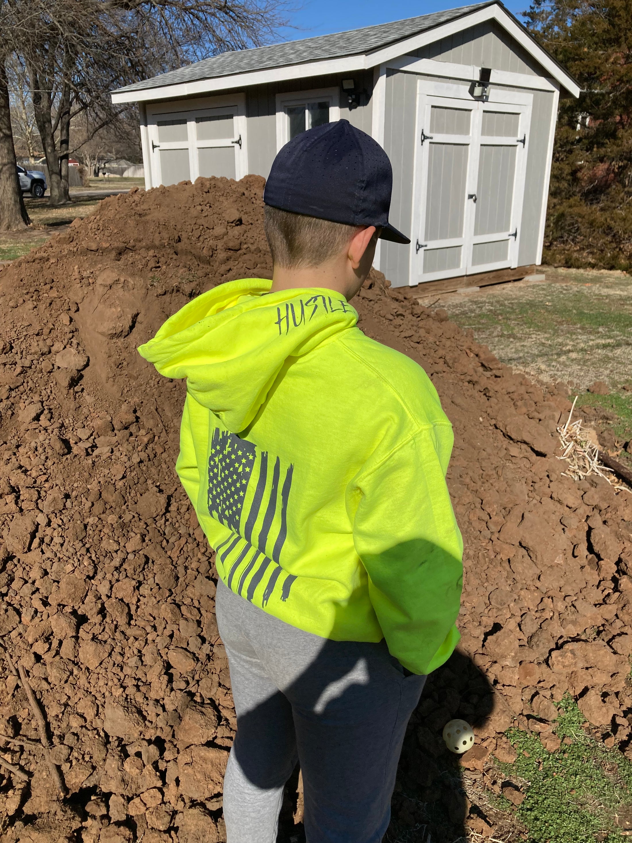 Hi-Vis Hustle Hoodie